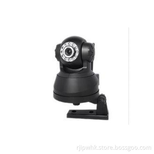 Black 1.0 Mega Pixel High Definition Wifi Wireless IP Camer